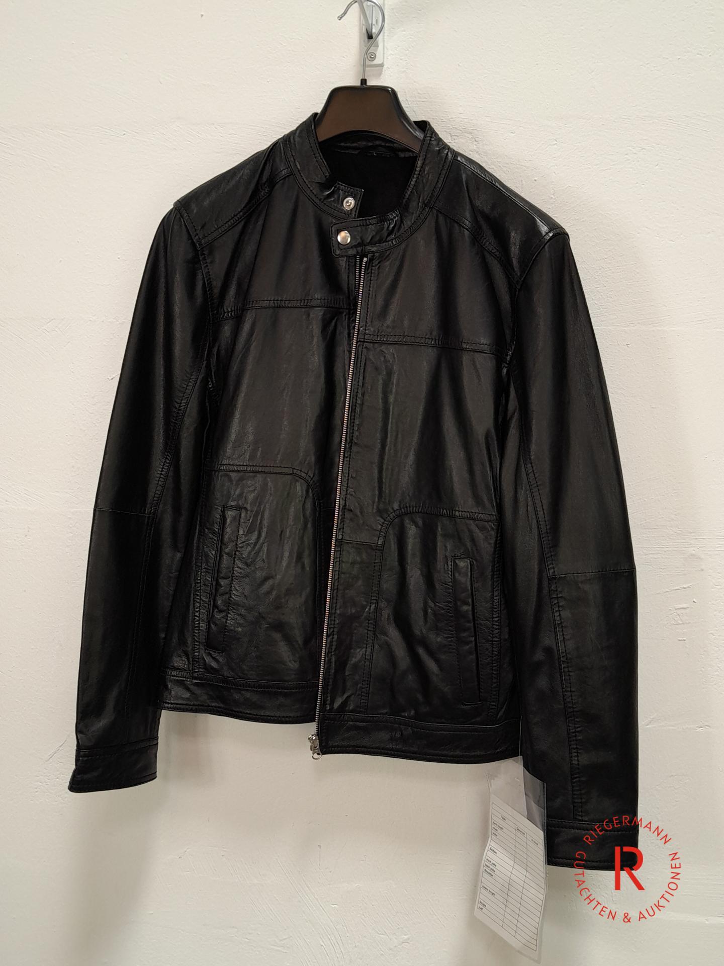 HERREN LEDERJACKE GRÖSSE L